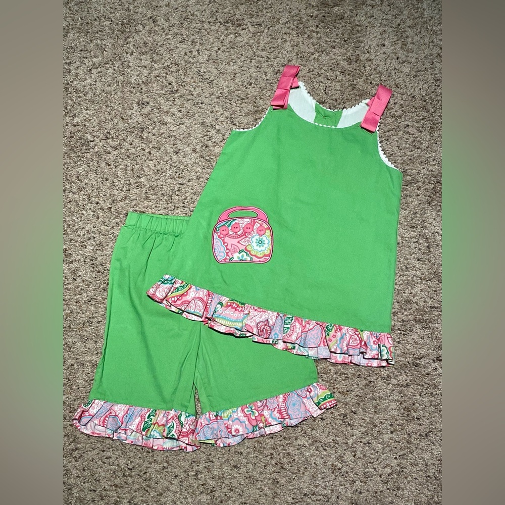 Peaches ‘n Cream Matching Girls Set -Size 5